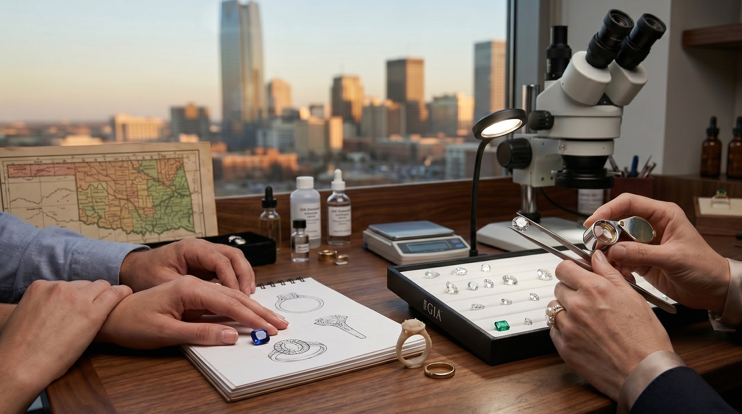 Why You Need a Private Gemologist for Your Engagement Ring in Oklahoma