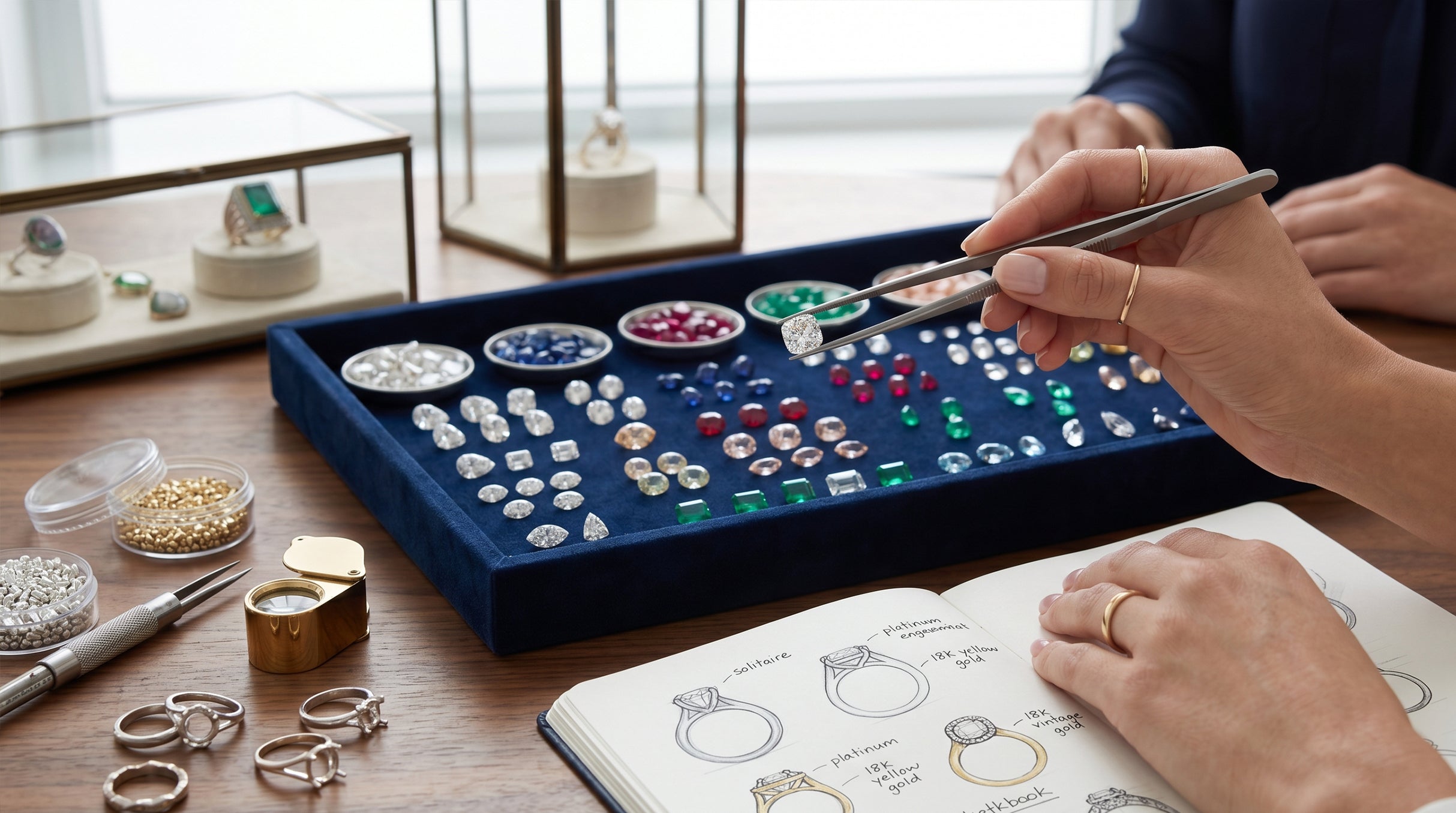 Why Choosing Loose Stones First Is the Best Way to Build a Custom Ring
